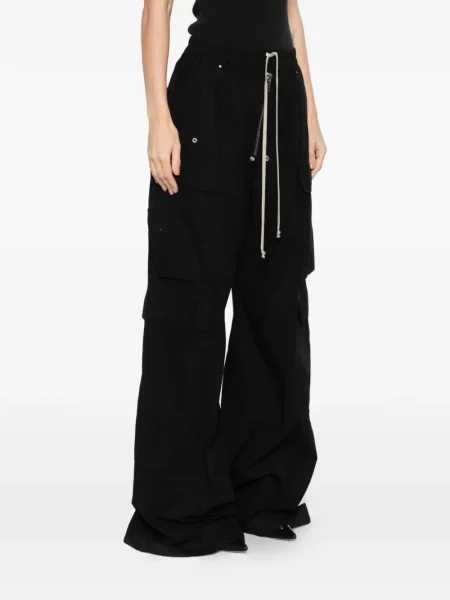 Raišteliu kelnės Rick Owens Drkshdw juoda