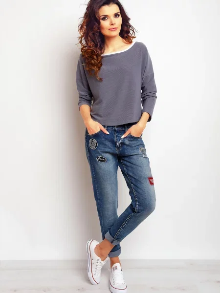 Bluzka Infinite You szara