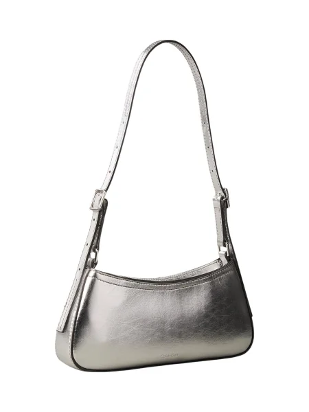 Calvin Klein Torba za čez ramo srebrna siva