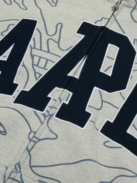 Hanorac cu glugă Aape By A Bathing Ape gri