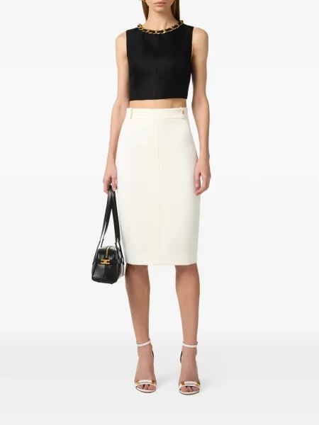 Top Elisabetta Franchi negru