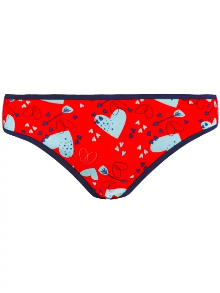 Chiloți Frogies cu motiv cu inimi albastru