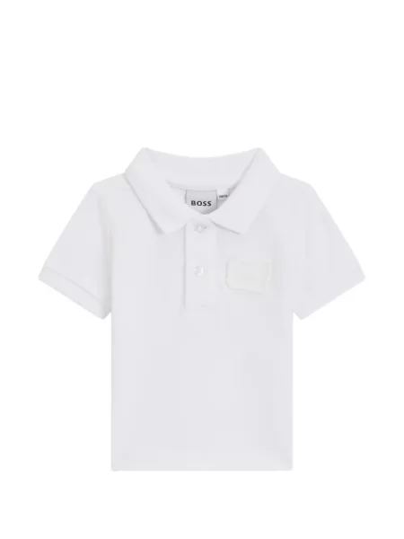 Koszulka polo dziecięca Bosswear biała