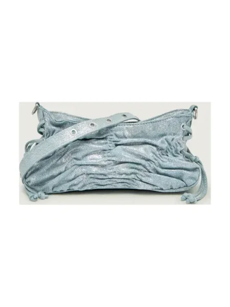 Desigual Geantă de umăr denim albastru