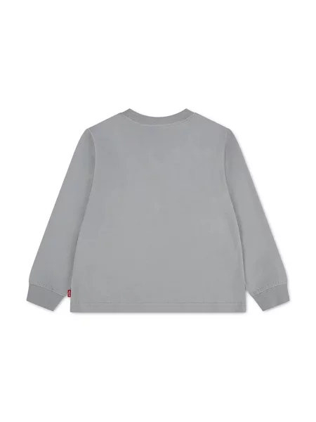 Levi's tričko s dlhým rukávom detské L/S BATWING TEE sivá
