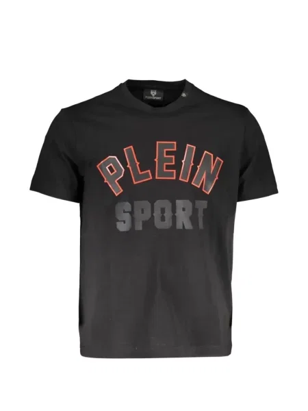 Tricou sport Plein Sport cu imagine negru