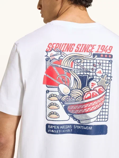 Adidas Koszulka Ramen weiss biała