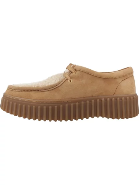 Półbuty Clarks brązowe