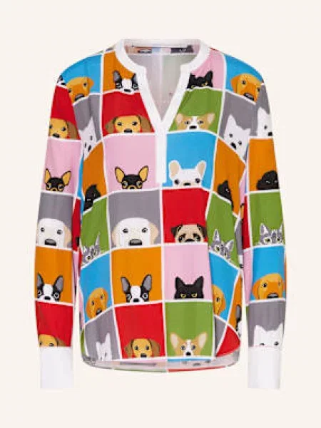 Herzen's Angelegenheit Bluzka Z Jedwabiu rot czerwona