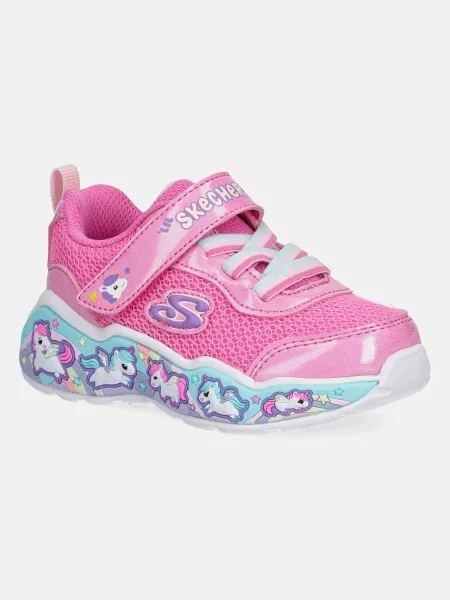 Buty dziecięce SKECHERS Play Scene Fun Squad pink/multi różowe