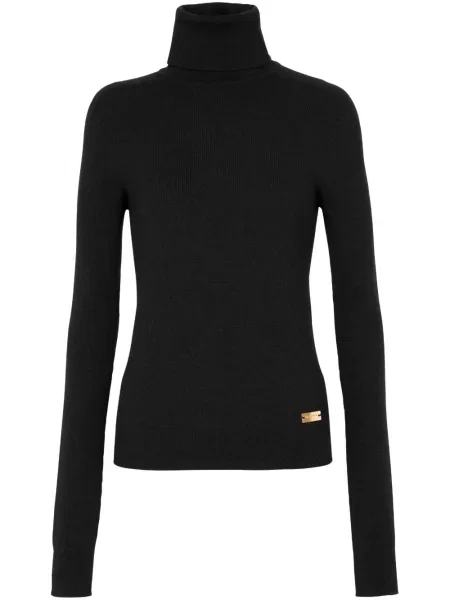 Pulover Balmain de lână negru