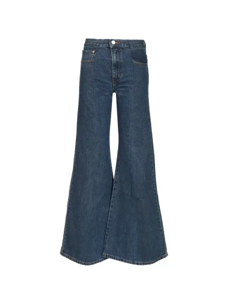 Blugi evazați E.l.v. Denim evazate albastru