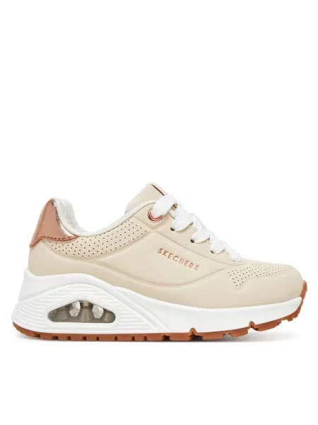 Снікерcи Skechers Uno Away бежевий