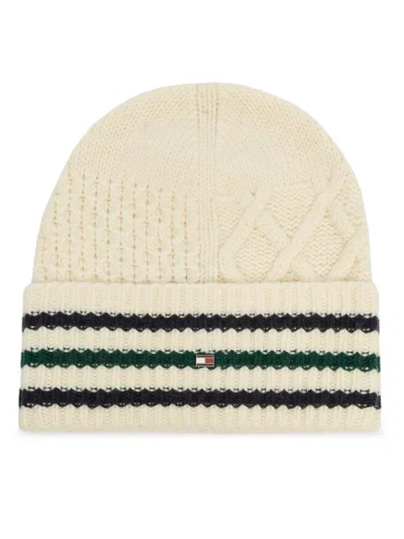 Tommy Hilfiger Czapka Flag Cable Kolorowy