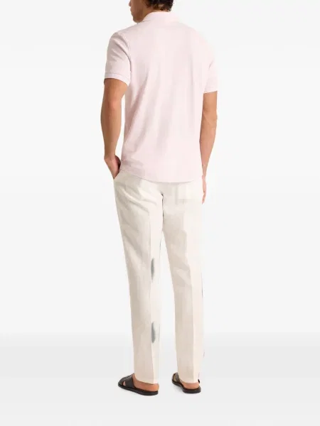 Tricou polo Orlebar Brown roz