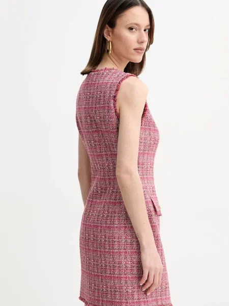 Šaty Marciano Guess CLAUDIA mini růžová