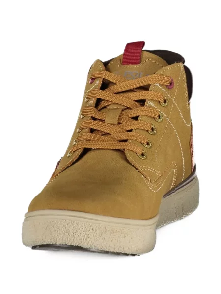 Μποτάκια Us Polo Assn με κορδόνια με δαντέλα καφέ