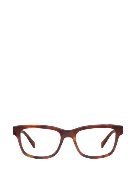 Okulary kwadratowe Lacoste brązowe