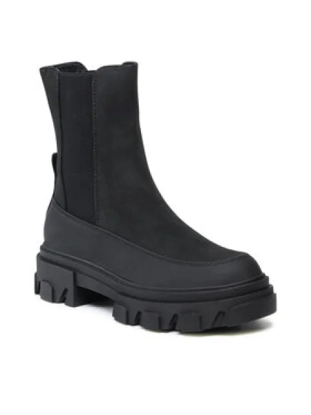 ONLY Shoes Členková obuv s elastickým prvkom Chunky Boots čierna
