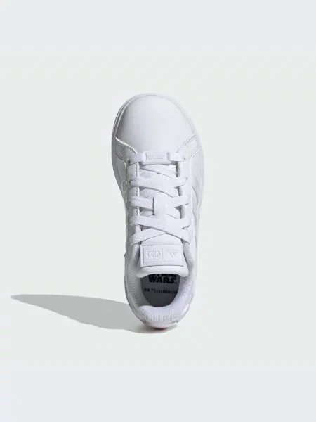 Дитячі Кросівки повсякденні adidas Grand Court перероблений поліестер/бавовна білий