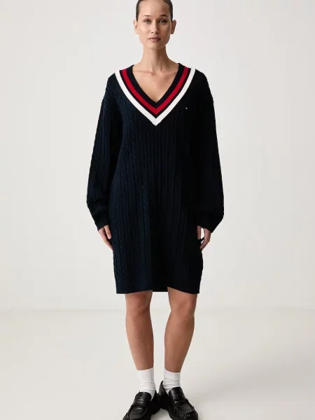 Tommy Jeans Rochie alb