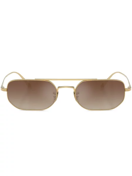 Ochelari de soare Oliver Peoples auriu