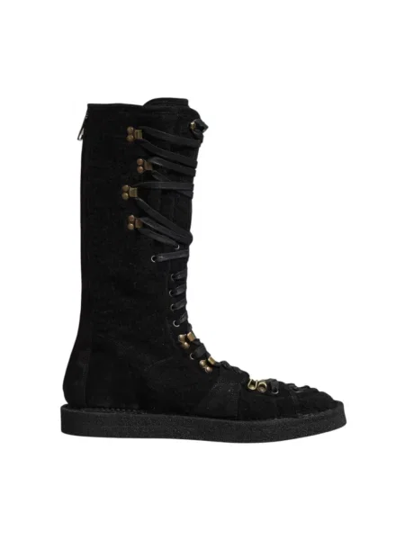 Botki Dolce And Gabbana zamszowe czarne