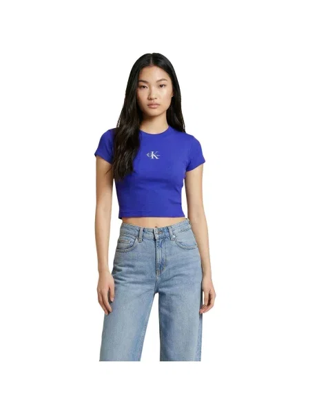 Majica Calvin Klein Jeans plava