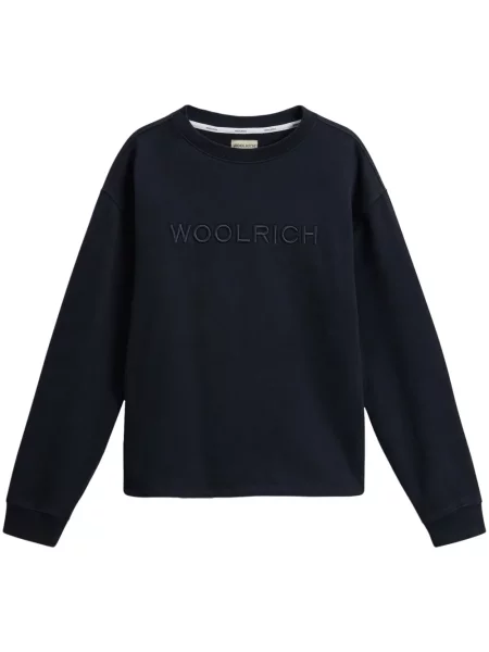 Koszulka Woolrich polarowa czarna