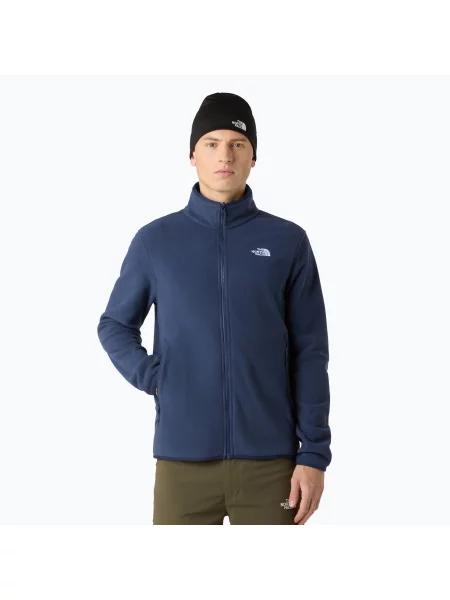 Pánska fleecová mikina The North Face Glacier Fleece summit navy námorníctvo