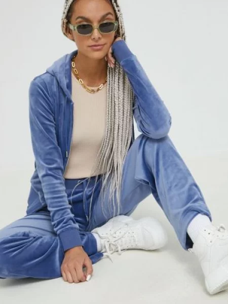 Juicy Couture Donji dio trenirke plava
