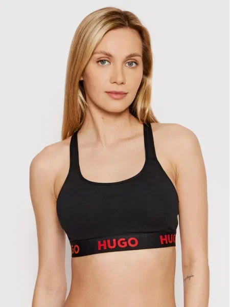 HUGO Melltartó narancsvörös fekete