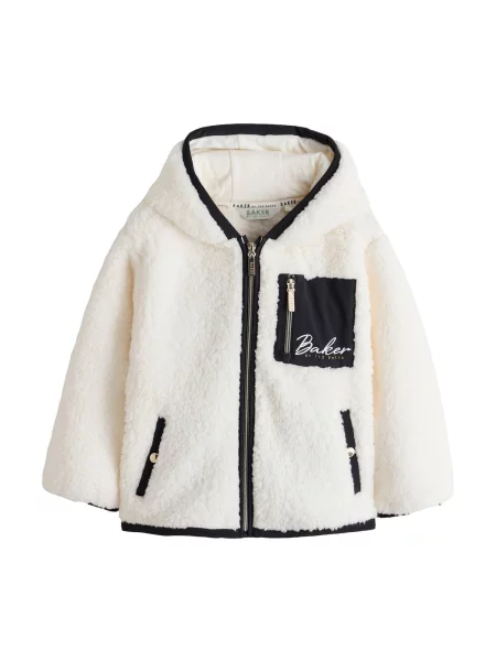 Baker by Ted Baker Geacă de primăvară-toamnă crem / bleumarin