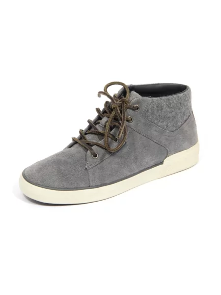 Botki Tommy Hilfiger zamszowe szare