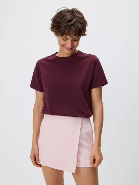 Reserved Спідниця-шорти з пастельний рожевий