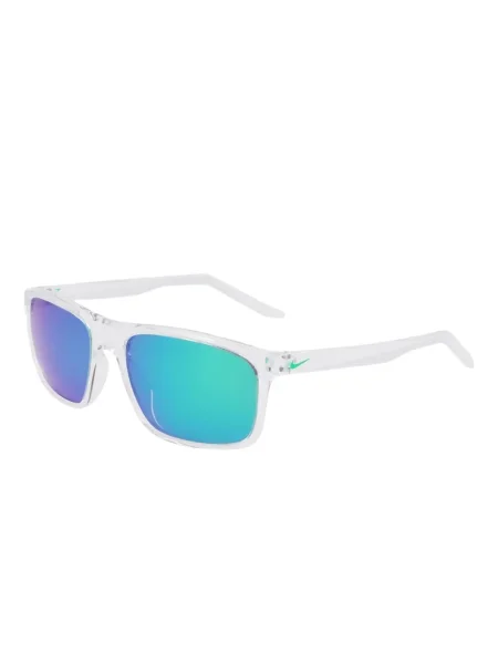 Ochelari de soare Nike cu imprimeu geometric gri
