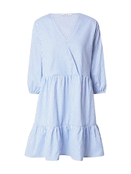 ABOUT YOU Rochie Zora albastru deschis alb