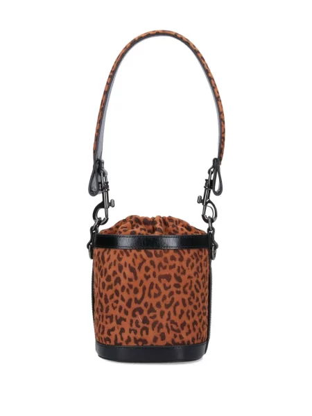 Чанта тип bucket Vivienne Westwood кафяво