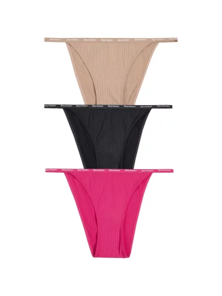 Chiloți tanga Juicy Couture cu autograf