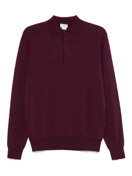 Polo Etro cu broderie