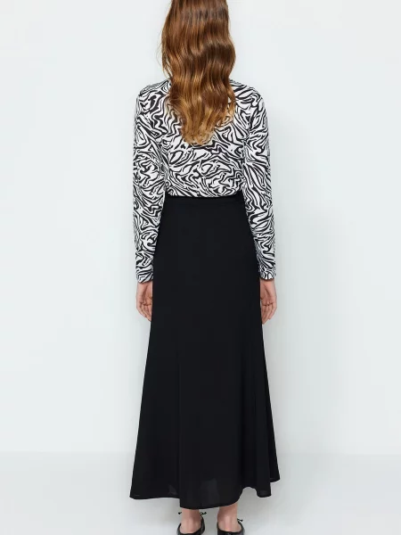Trendyol Спідниця максі чорний