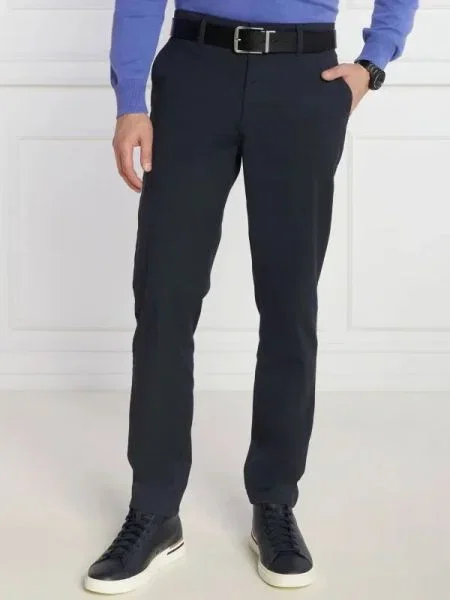 BOSS ORANGE Pantaloni Chino | Tapered fit portocaliu