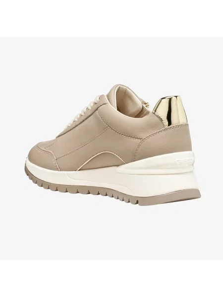 Sneakersy Geox beżowe