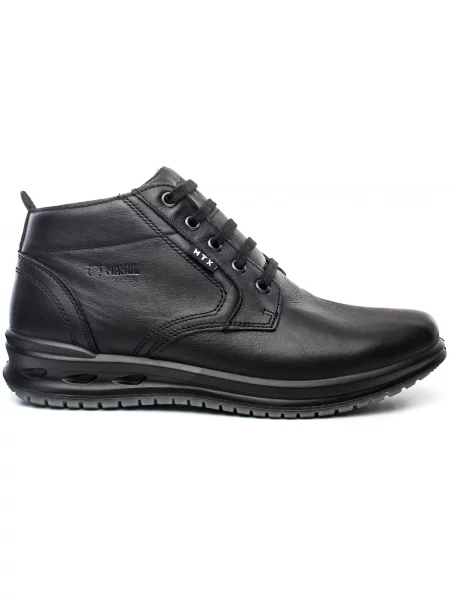 Кожаные ботинки Manul черные