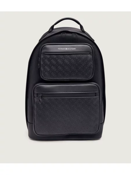 Tommy Hilfiger Rucsac TH Modern Monogram negru