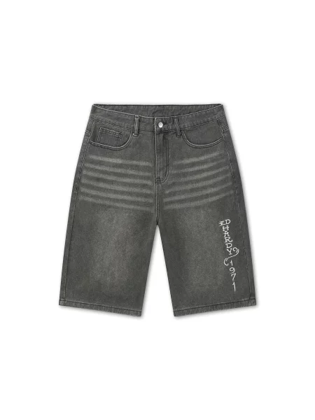 Ed Hardy Hlače denim črn