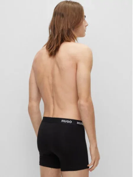 HUGO Boxerky / bílá černá