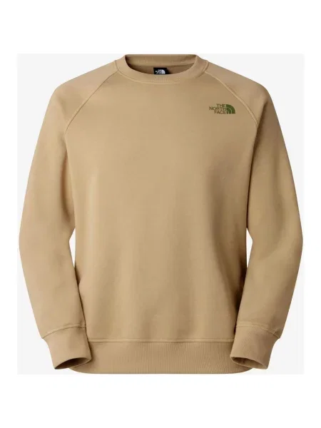 Bluza The North Face Raglan Box NSE Crew zielona S beżowa
