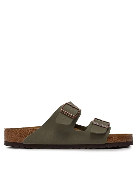 Papuci Birkenstock gri