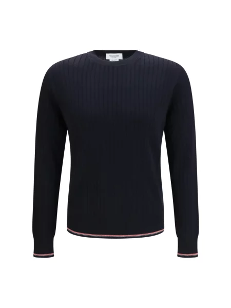 Sweter Thom Browne niebieski